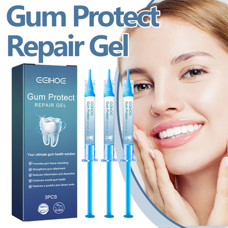 Gum Protect Repair Gel, Deep Clean Tooth Dirt Care Gums Fresh Breath Care Gel - V.I.P Digital Presence