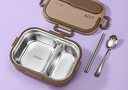 Classic fashion 304 stainless steel large capacity compartment insulation lunch box lunch box - V.I.P Digital Presence