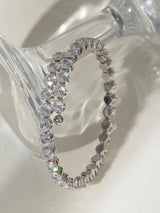 Stainless Steel Inlaid Zircon Bracelet - V.I.P Digital Presence