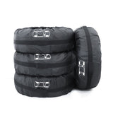 Tire protection cover Oxford cloth waterproof car spare tire cover car tire cover 4 per set - V.I.P Digital Presence