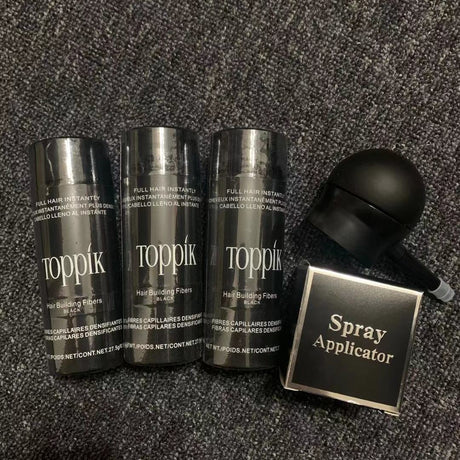 Additional Fiber Powder Temporary Hair Tightening TOPPIK Reissue Fiber Hair Fiber Powder Hairdressing Powder - V.I.P Digital Presence