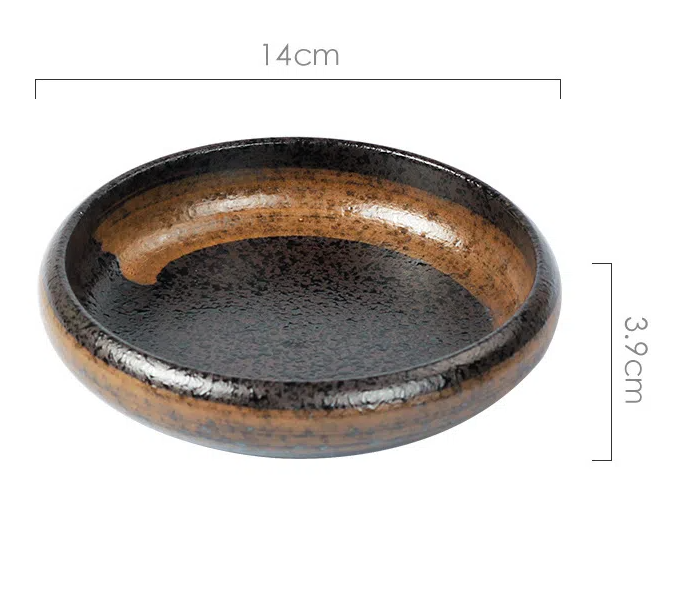 Creative retro ceramic plates plates dishes sushi plates tableware snack plates - V.I.P Digital Presence