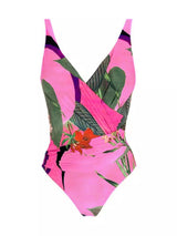 European and American conjoined vacation beach hot spring swimsuit French retro conjoined bikini - V.I.P Digital Presence