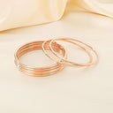 3mm smooth plain circular ring bracelet with multiple layers for wearing wristbands and accessories - V.I.P Digital Presence