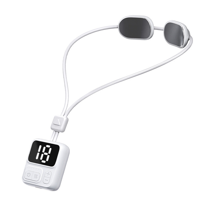 Massager Home Cervical Massager Mini Micro-Current Pulse Hot Compress Portable Pendant Hanging Neck Protector - V.I.P Digital Presence
