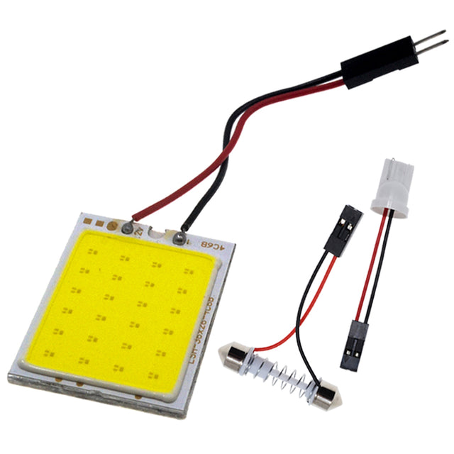 White T10 Cob 24 SMD 36 SMD Car Led Vehicle Panel Lamps Auto Interior Reading Lamp Bulb Light Dome Festoon BA9S DC 12v - V.I.P Digital Presence