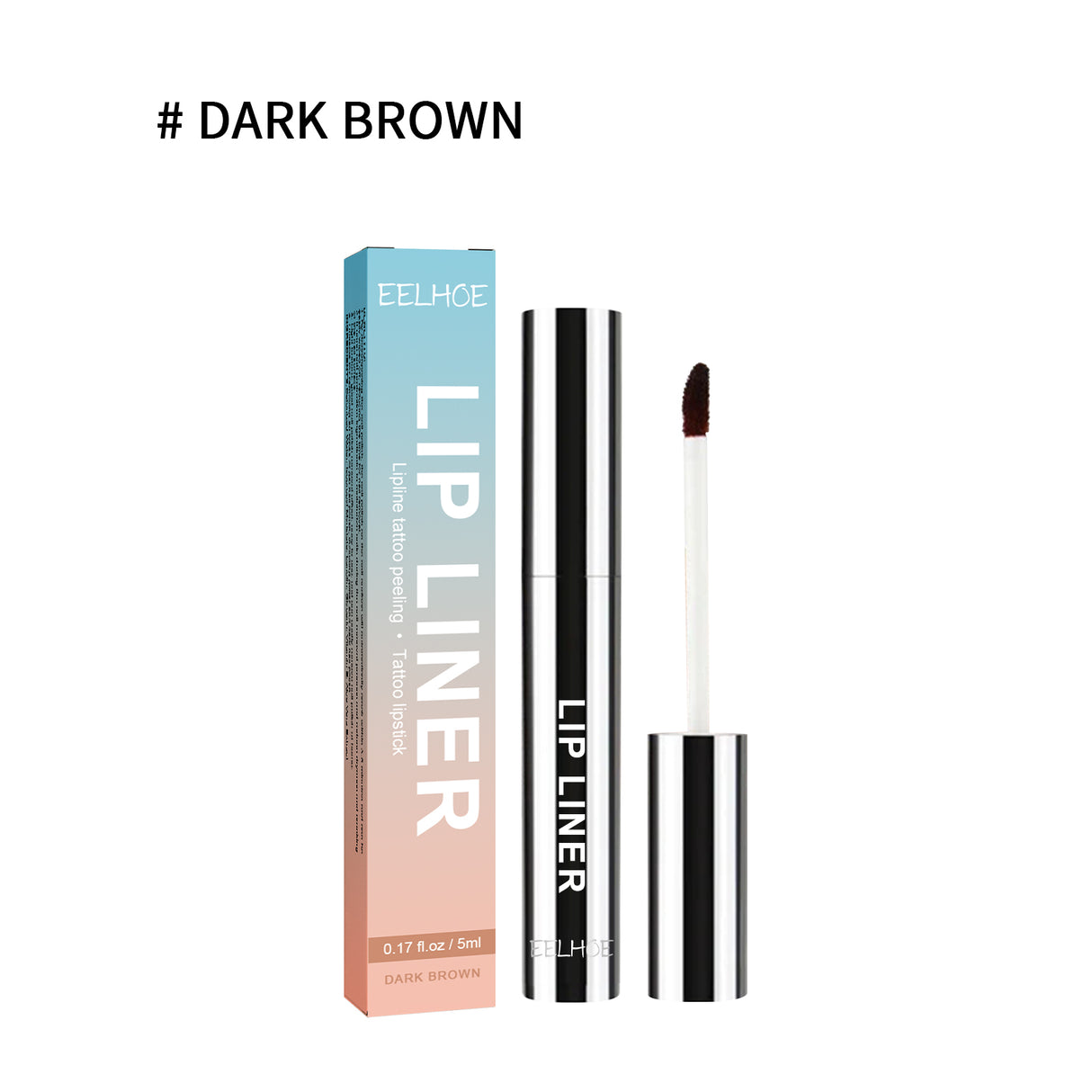 Peel Lip Liner, Outline Lip Shape Lip Color Waterproof Non-Smudging Peel Lip Liner Lip Brush - V.I.P Digital Presence