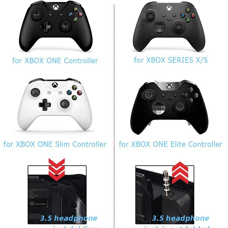 Suitable for Xbox One series game controllers wireless keyboard Xbox Series S/X input keyboard with joystick - V.I.P Digital Presence