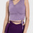 Drawstring Ruched Wide Strap Active Tank - V.I.P Digital Presence