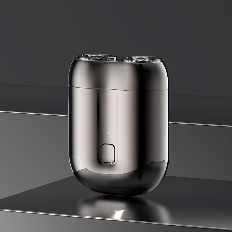 USB rechargeable electric washable shaver, men's dual blade mini travel portable shaver - V.I.P Digital Presence