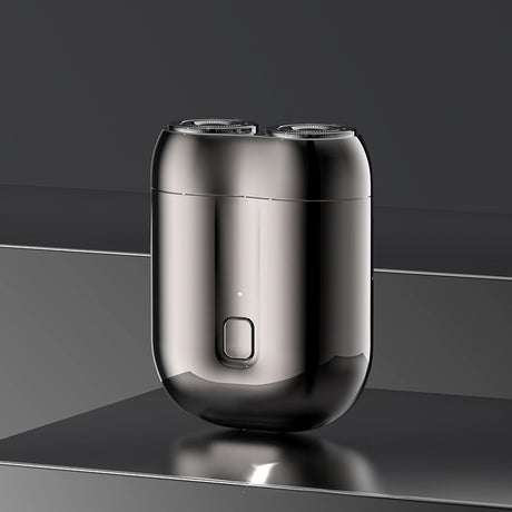 USB rechargeable electric washable shaver, men's dual blade mini travel portable shaver - V.I.P Digital Presence