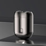 USB rechargeable electric washable shaver, men's dual blade mini travel portable shaver - V.I.P Digital Presence