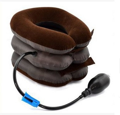 Swan Neck Correction Artifact Cervical Spine Traction Device Cervical Spine Neck Traction Belt Inflatable Neck Protection - V.I.P Digital Presence