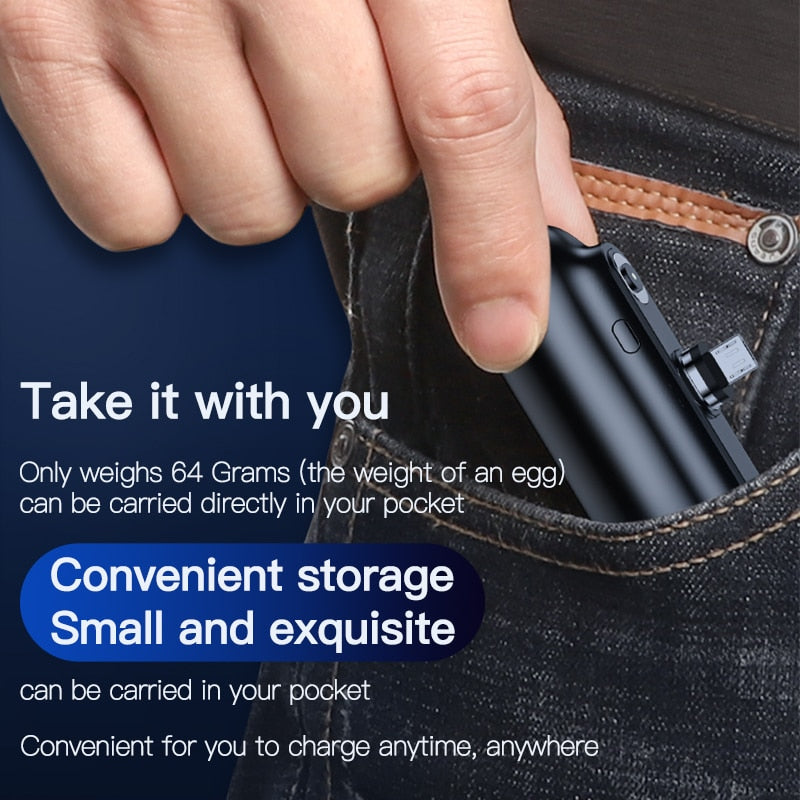 For iPhone 12 Magnetic Power Bank 2600mAh Mini Magnet Charger Power Bank For Xiaomi Emergency Portable Magnetic External Battery - V.I.P Digital Presence