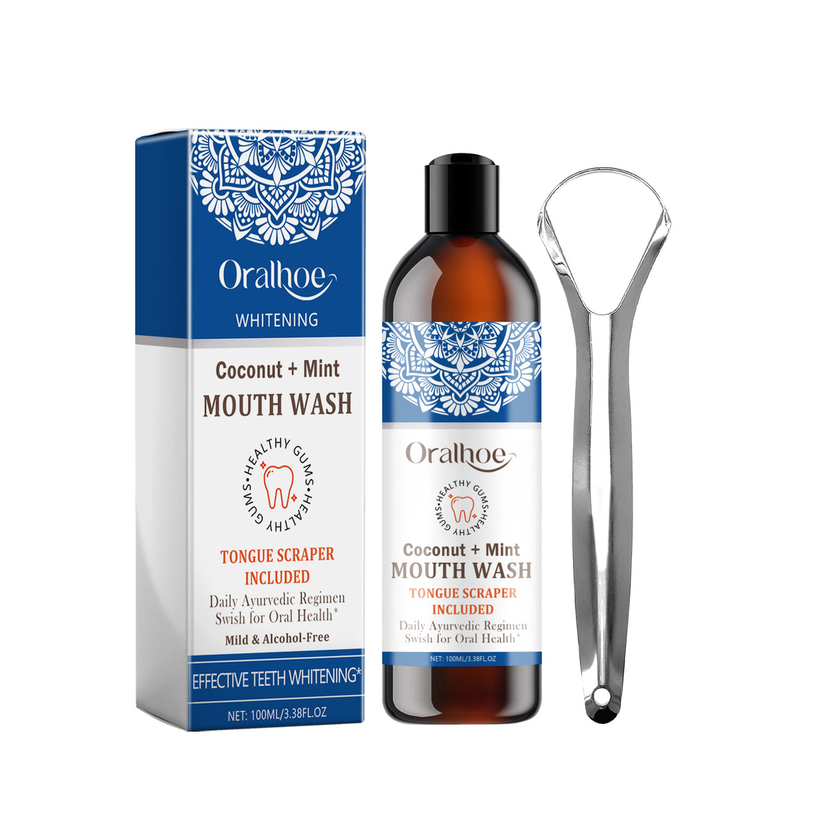 Teeth Rinse, Deep Clean Mouth Fresh, Deodorizing And Whitening Teeth Stain Removing Mouthwash - V.I.P Digital Presence