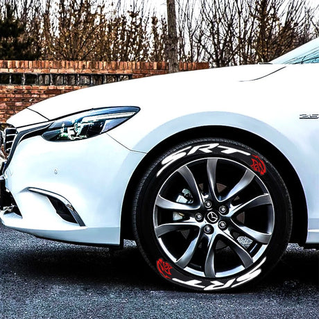 Car tire stickers tire letter stickers English letter 3D stickers - V.I.P Digital Presence