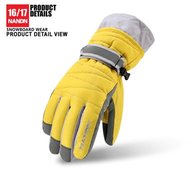 NANDN Ski Gloves Snowboard Gloves Snowmobile Motorcycle Riding Winter Gloves Windproof Waterproof Unisex Snow Gloves - V.I.P Digital Presence