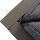 BRAVA X-BACK RIGHT CORNER BENCH, DARK GREY - V.I.P Digital Presence