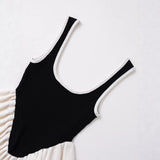 Elegant and Versatile Sleeveless Strap Top with  Design - V.I.P Digital Presence