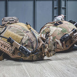 New SS M-AX tactical helmet headlamp stand. Rotating base for night vision flashlights. Durable gun - mounted lighting gear. - V.I.P Digital Presence