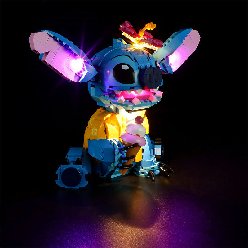 Compatible with LEGO 43249 Stitch LED lighting, Disney luminous building blocks, lighting toys - V.I.P Digital Presence