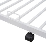 Metal Twin over Full Bunk Bed with Trundle - V.I.P Digital Presence