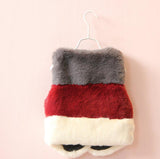 Melario Outerwear &amp; Coats Nueva Moda Otoño Invierno Chaleco Grueso y Cálido de Piel Sintética Lindo Chaleco de Cuello en V de Piel con Retazos Ropa para Niñas 