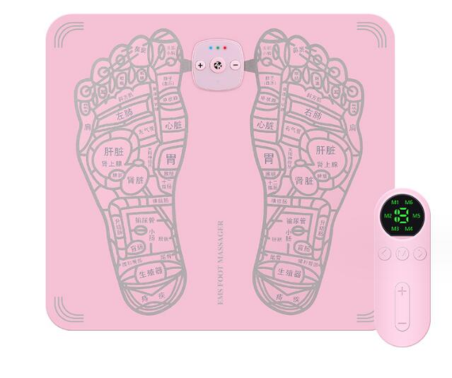 EMS Electric Foot Massager Mat Pulse Muscle Relax Health Care Feet Massageador Cushion Intelligent Remote Control Massage Salud - V.I.P Digital Presence