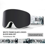 Cover Ski Glasses Winter Outdoor Sports Goggles Double Layer Anti Fog Single Double Plate Snow Goggles - V.I.P Digital Presence