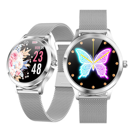 LW07 Women's Bluetooth Smart Band New Blood Pressure Heart Rate IP68 Blood Oxygen Physiological Reminder - V.I.P Digital Presence