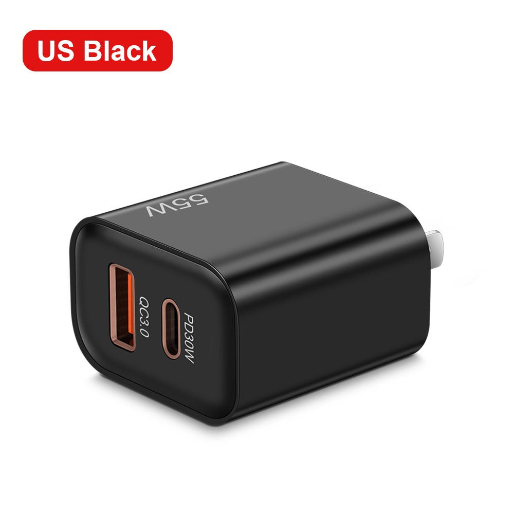 55W supports super fast charging and is fully compatible with USB+PD fast charging for mobile phone charging - V.I.P Digital Presence