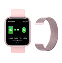 T80S Smart Bracelet Heart Rate Blood Pressure Sleep Monitoring Message Notification Chip Temperature Measurement Bracelet - V.I.P Digital Presence