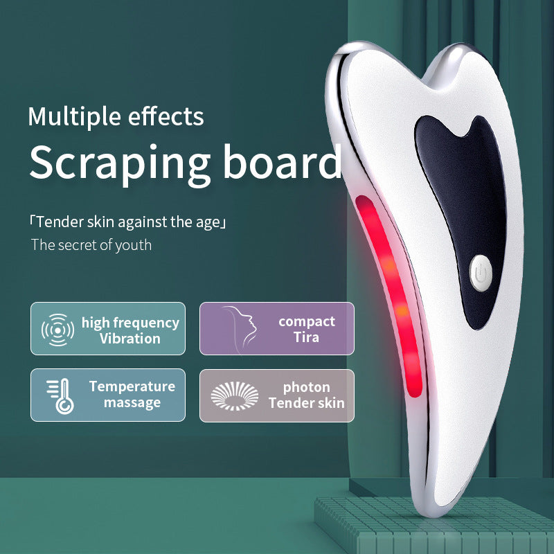 Microcurrent Face Lift Machine USB Charge Electric Guasha Massage Scraping Galvanic Beauty Skin Lifting Facial Body Massager - V.I.P Digital Presence