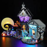 Compatible with LEGO 21351 Christmas Horror Night Building Blocks, LED Lighting, Winter Christmas Series Column lighting - V.I.P Digital Presence