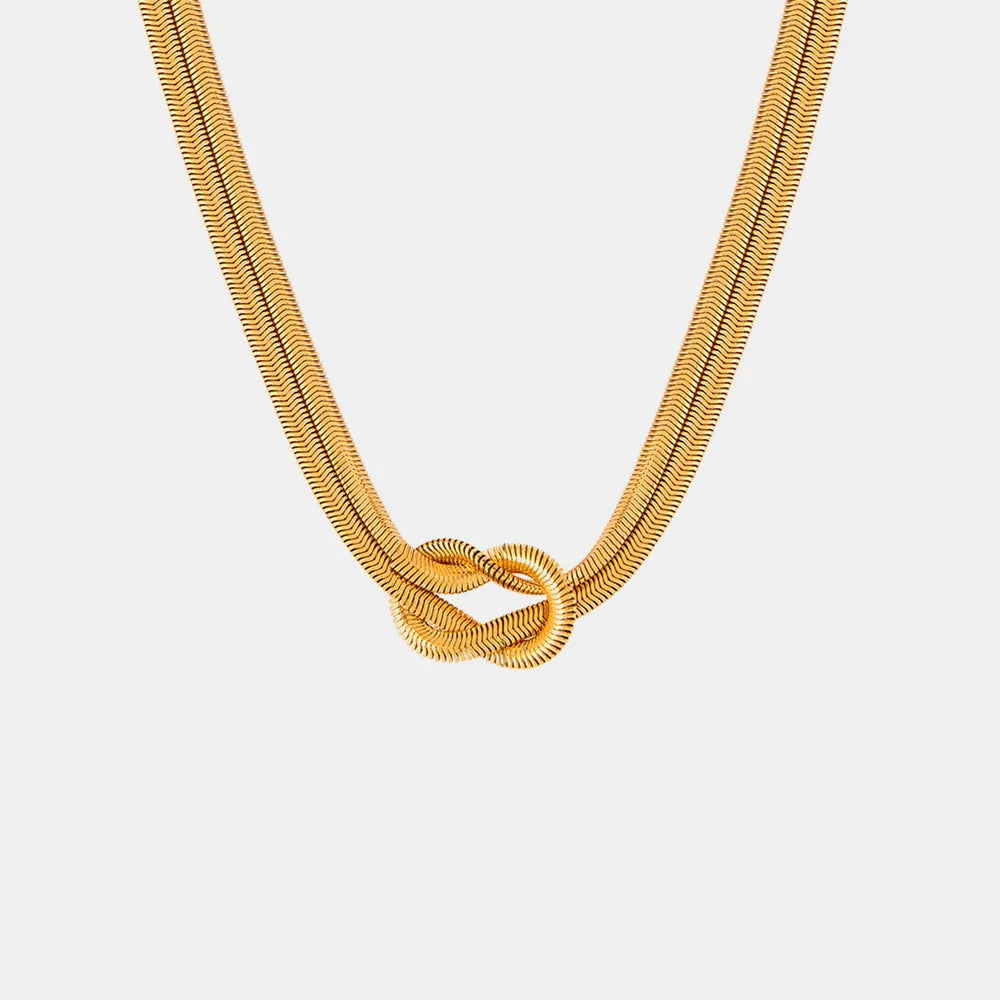 Titanium Steel Knot Necklace - V.I.P Digital Presence