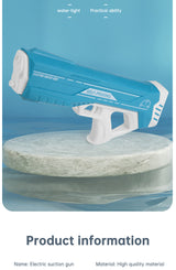 Electric Induction Water Gun Summer Outdoor Toys Automatic Pumping Gun Beach Swimming Pool Water Fight Children's Toy Gifts - V.I.P Digital Presence