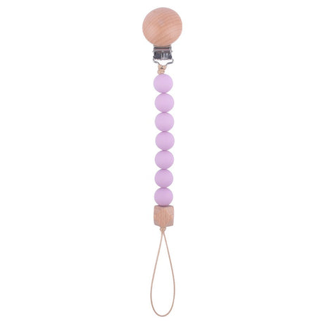 Infant and toddler products, beech wood pacifier clip, soothing wood octagonal pacifier, anti drop chain - V.I.P Digital Presence