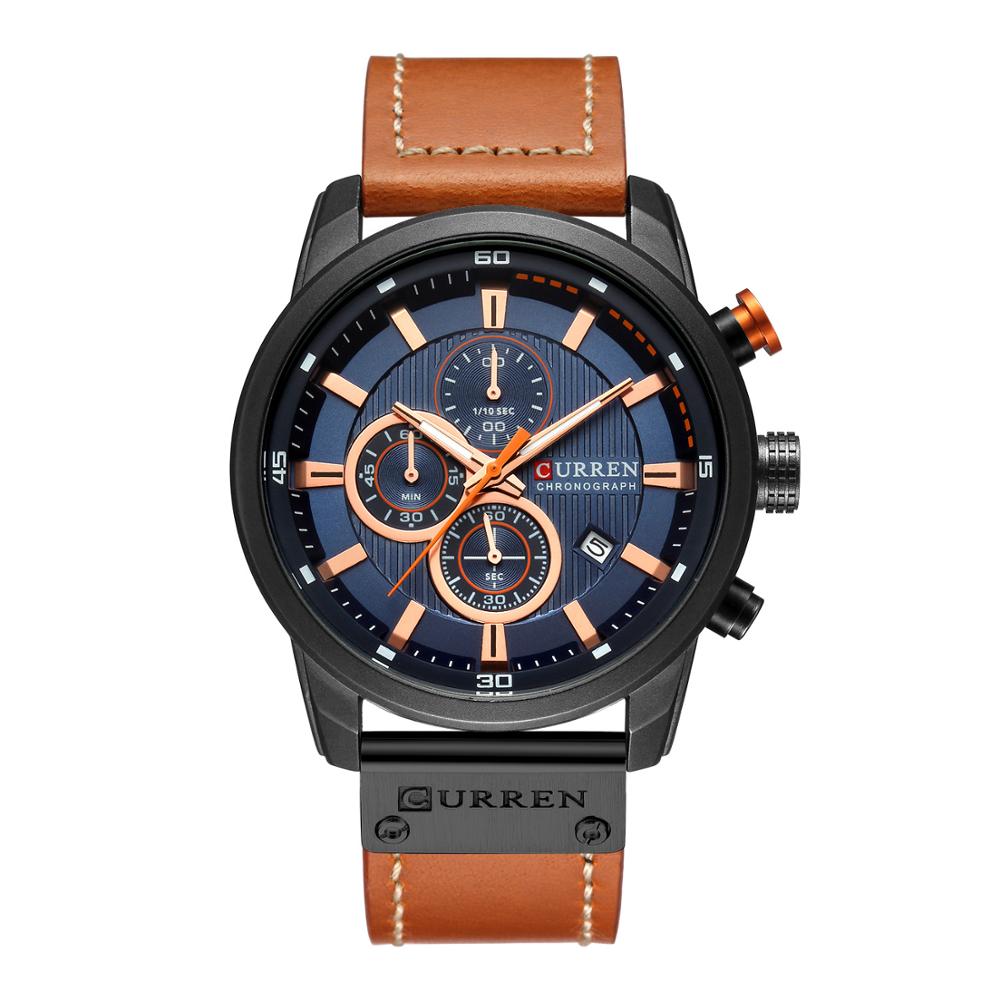 Watch Top Brand Man Watches with Chronograph Sports Waterproof Clock Man Watches Military Luxury Men's Watch Analog Quartz - V.I.P Digital Presence
