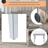 The ON-TRANS stylish modern glass mirrored coffee table features a crystal design and adjustable height legs in silver - V.I.P Digital Presence