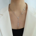 Titanium Steel Letter Necklace - V.I.P Digital Presence