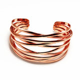 Fashion Alloy Round Chain Charms Cuff Bracelet For Women Female Gold&Silver Color Bracelets Jewelry - V.I.P Digital Presence