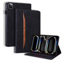 Funda para iPad Pro 11 de 13 pulgadas (2024), funda de piel sintética suave de TPU con parte trasera tipo libro para iPad Pro M4 de 11 y 13 pulgadas. 