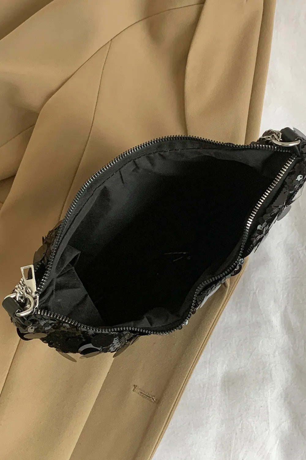 Sequin Chain Crossbody Bag - V.I.P Digital Presence