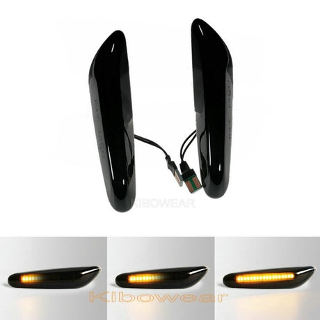Dynamic LED Fender Light Side Marker For BMW E60 E61 E90 E91 E87 E81 E84 E88 E92 E93 E82 E46 1 3 5 series x1 2004 2010 flasher - V.I.P Digital Presence