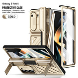 Suitable for Samsung zfold6 phone case fold5 folding protective cover, deformed steel hinge all inclusive anti drop case 5G - V.I.P Digital Presence