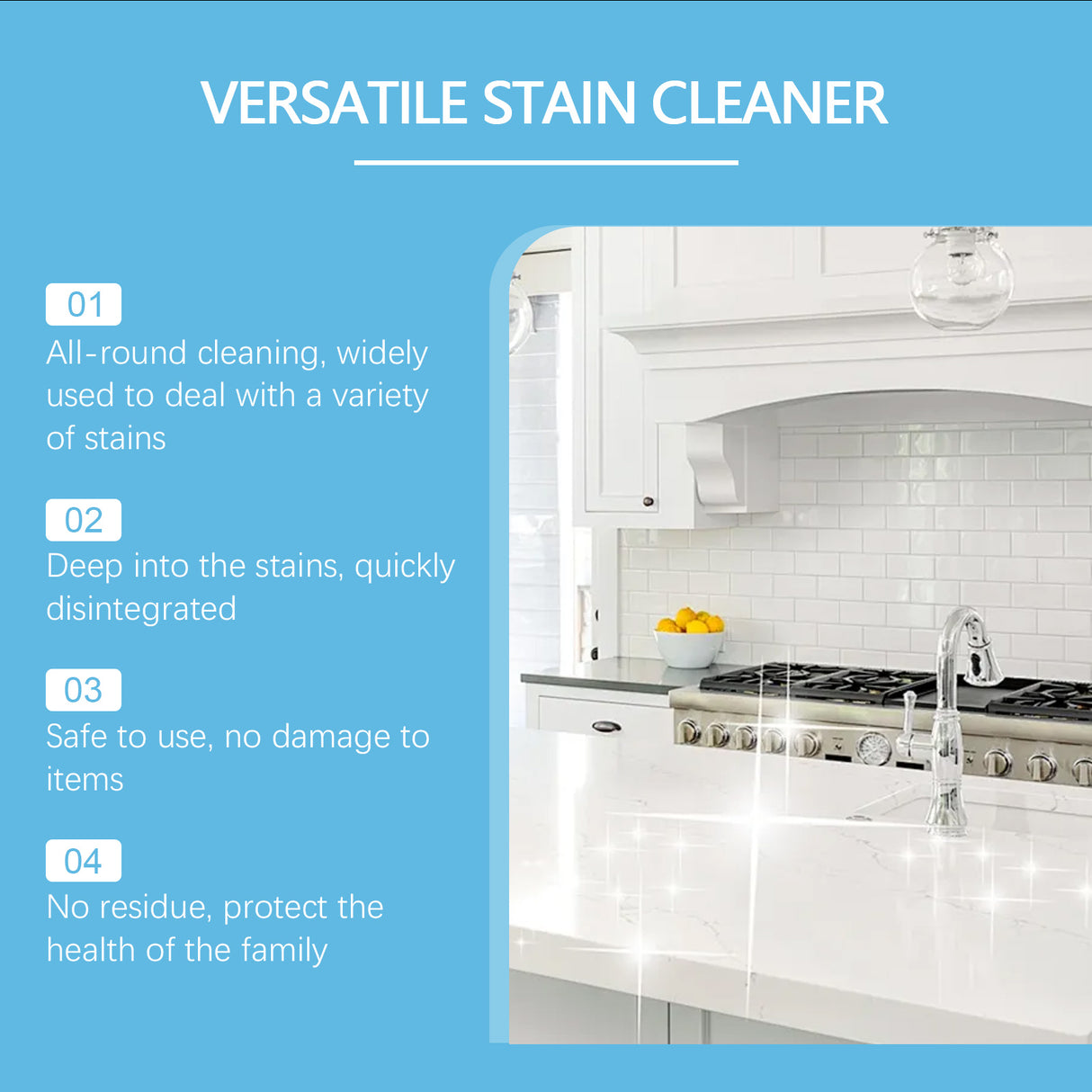 Multi-Purpose Decontamination Cleaner Cleans Kitchen Oil Stains And Bathroom Dirt Multi-Purpose Decontamination Cleaner - V.I.P Digital Presence