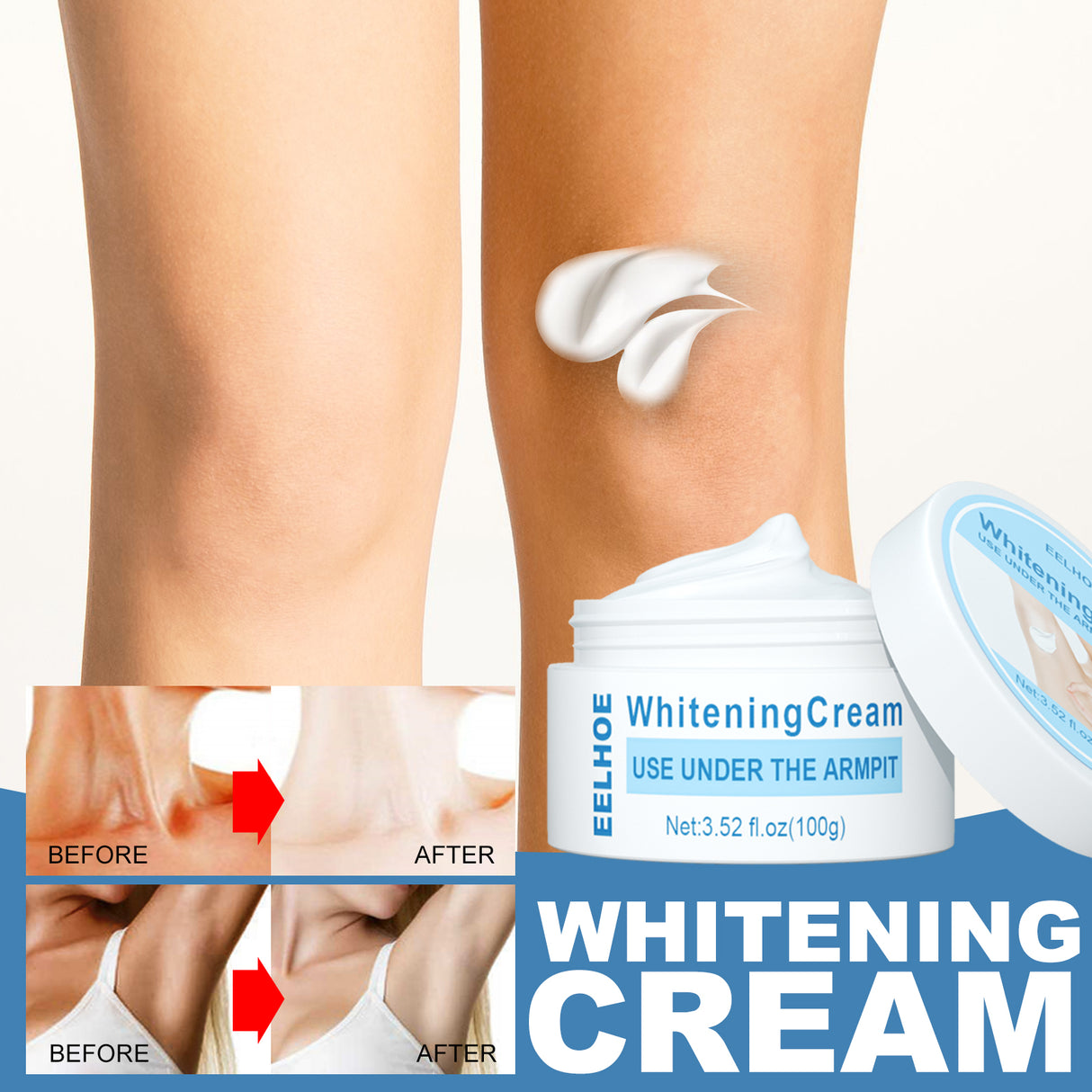 Beauty Cream, Neck And Back Legs And Elbows Refreshing And Smooth Remove Stains Moisturize Skin Underarm Whitening Cream - V.I.P Digital Presence