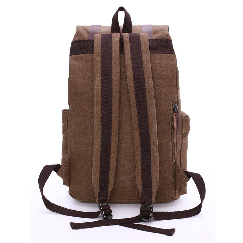 Durable casual large capacity travel bag computer backpack junior high school student school bag backpack Canvas - V.I.P Digital Presence