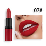 Matte Lipstick Bean Paste Plum Color Sexy Red Nude Beige Brown Red Bullet Lipstick - V.I.P Digital Presence