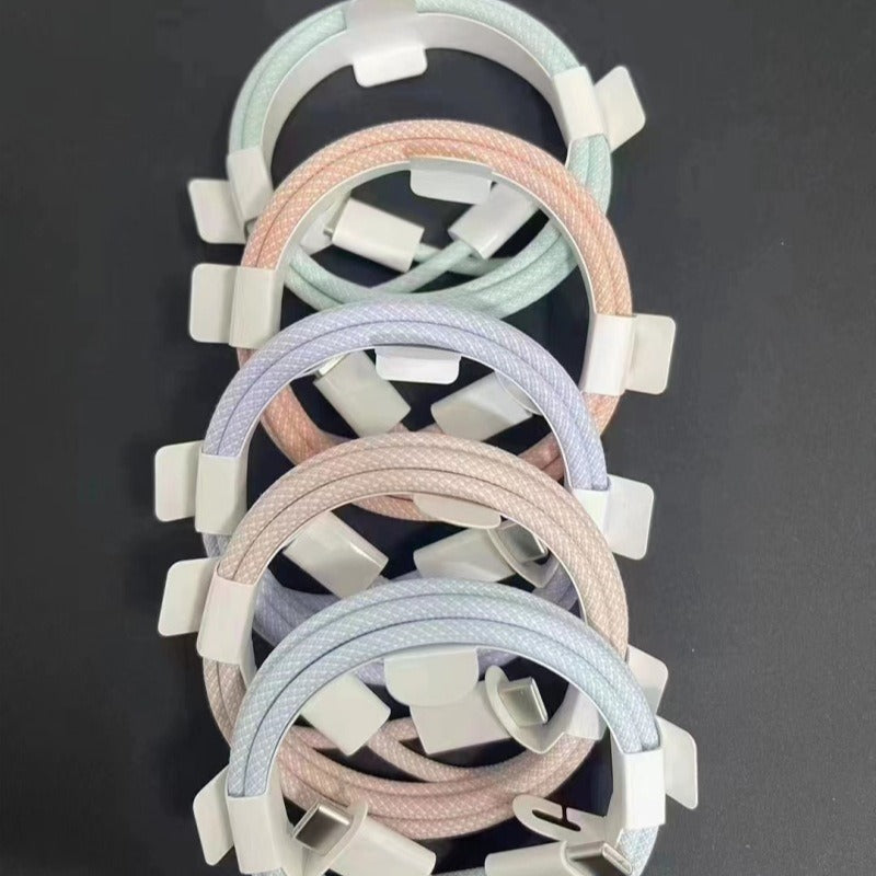 20W Apple PD Fast Charging Suitable for Apple 15C-C Data Cable Fast Charging Braided Mobile Phone Super Fast Charging Cable - V.I.P Digital Presence